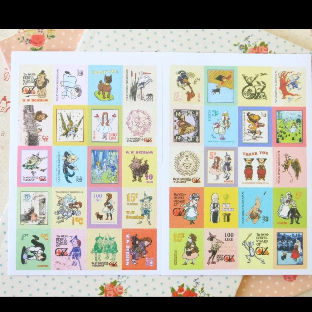 $3 WIZARD 4 PIECE STICKER SHEETS. NEW. $3 IF BUNDLED